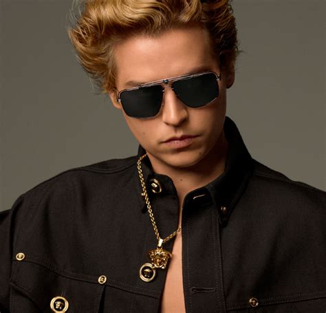 versace eyewear cole sprouse|cole sprouse eyewear.